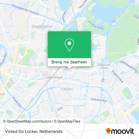 Vinted Go Locker kaart