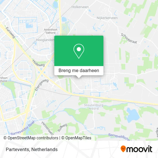 Partevents kaart
