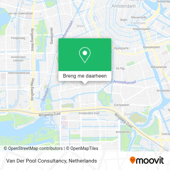 Van Der Pool Consultancy kaart