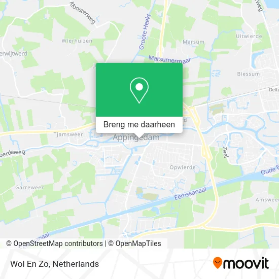 Wol En Zo kaart