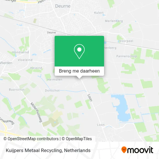 Kuijpers Metaal Recycling kaart