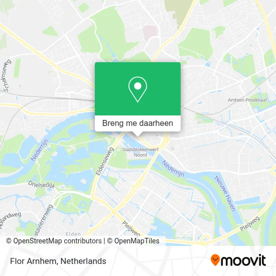 Flor Arnhem kaart