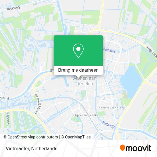 Vietmaster kaart