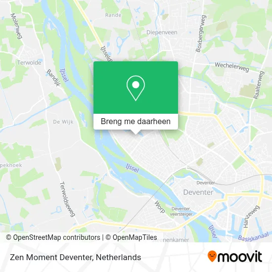 Zen Moment Deventer kaart