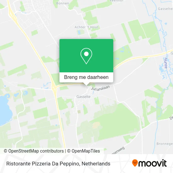 Ristorante Pizzeria Da Peppino kaart