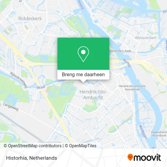Historhia kaart