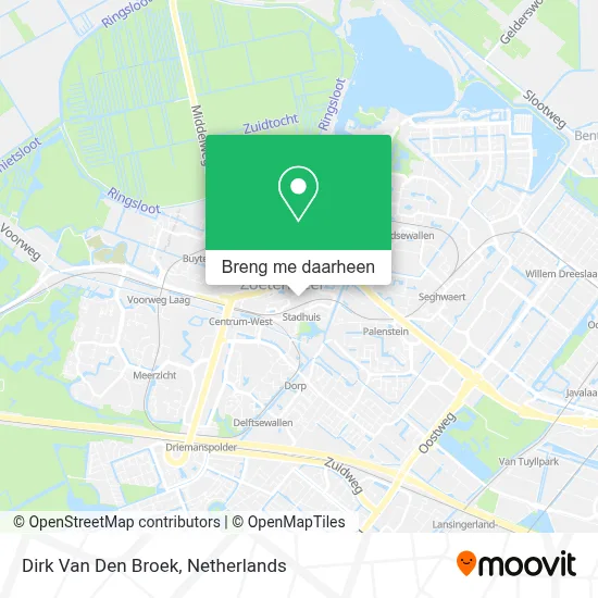 Dirk Van Den Broek kaart