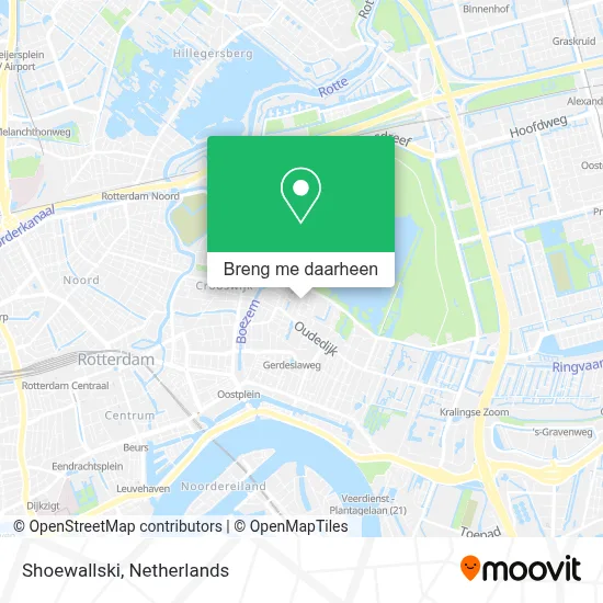 Shoewallski kaart