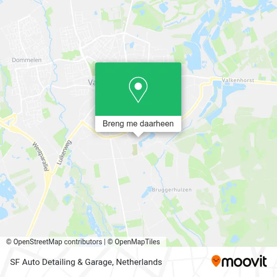 SF Auto Detailing & Garage kaart