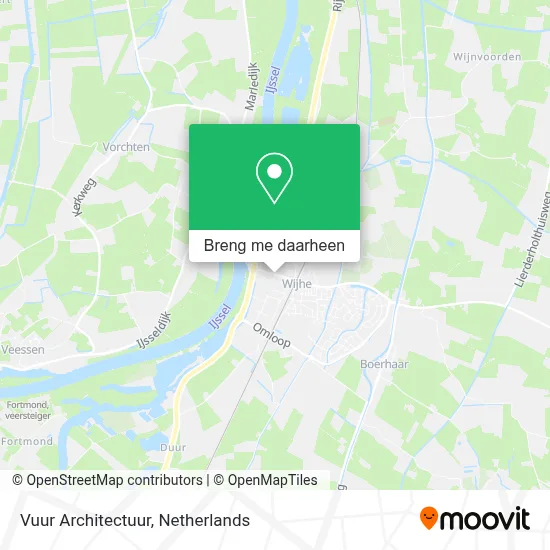 Vuur Architectuur kaart