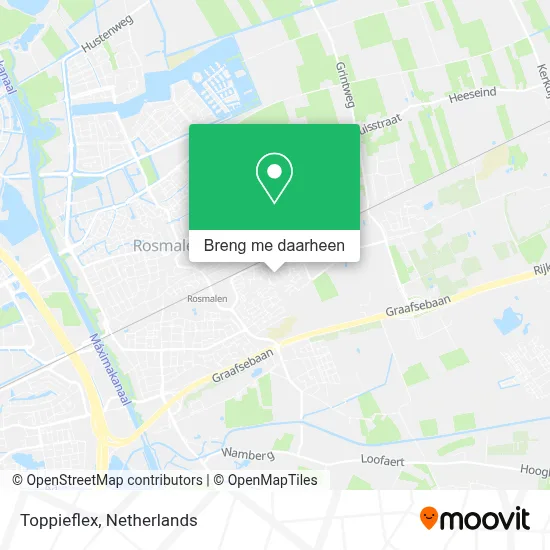 Toppieflex kaart