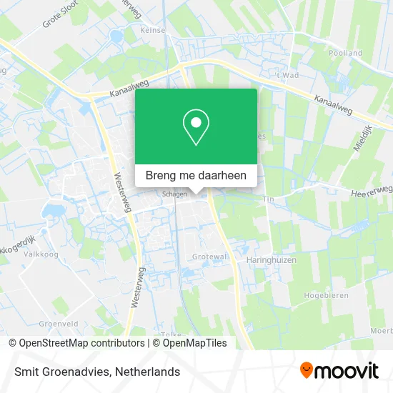 Smit Groenadvies kaart