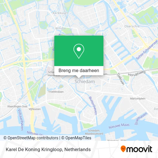 Karel De Koning Kringloop kaart