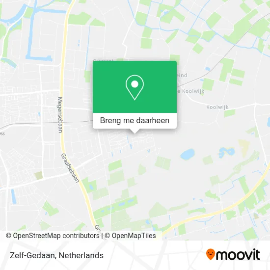 Zelf-Gedaan kaart