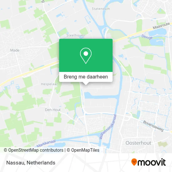 Nassau kaart