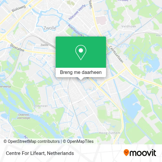 Centre For Lifeart kaart