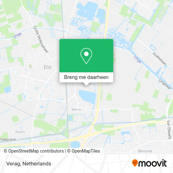 Verag kaart