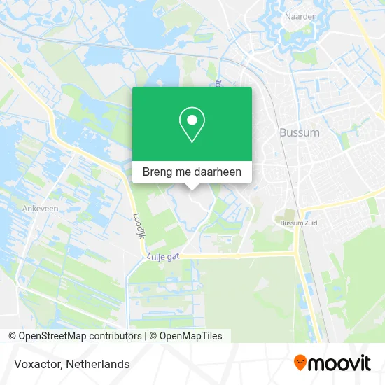 Voxactor kaart