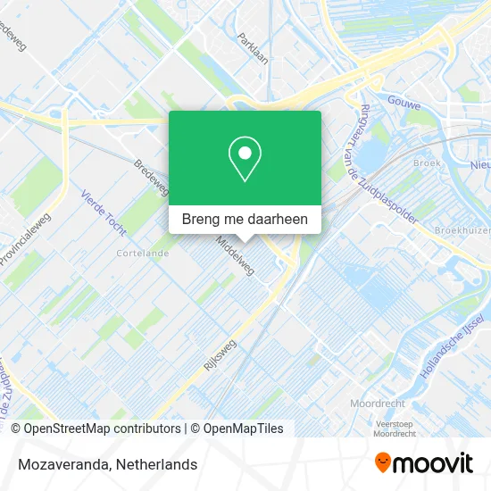 Mozaveranda kaart