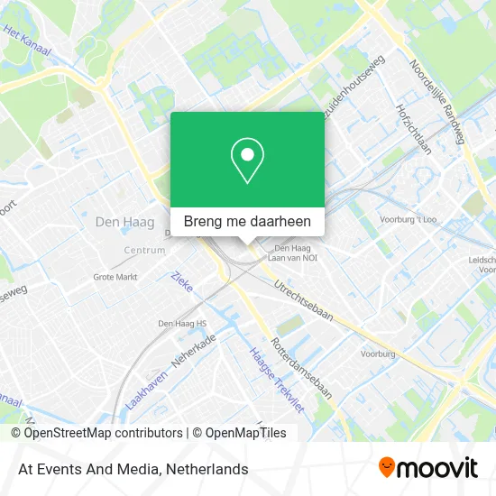 At Events And Media kaart