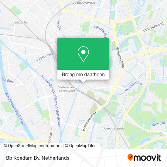 Bb Koedam Bv kaart