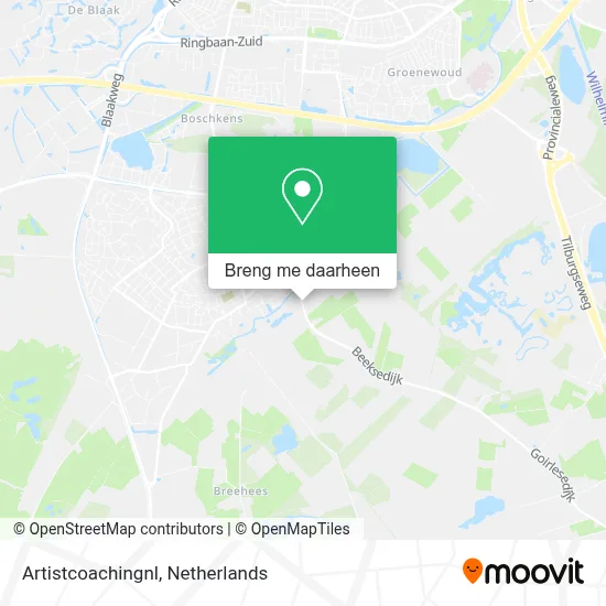 Artistcoachingnl kaart