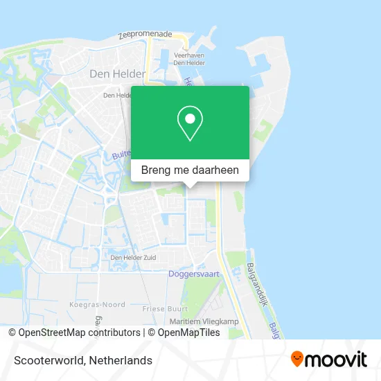 Scooterworld kaart