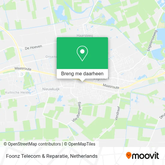 Foonz Telecom & Reparatie kaart