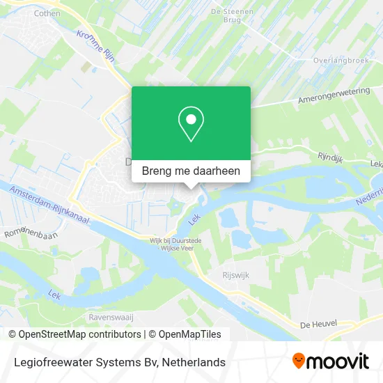 Legiofreewater Systems Bv kaart