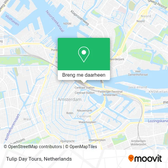 Tulip Day Tours kaart