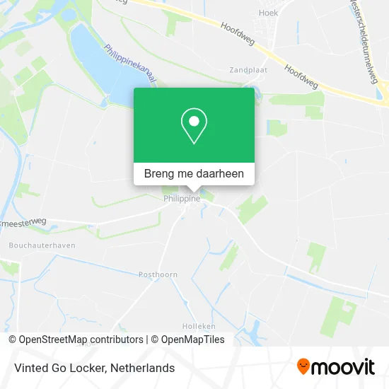 Vinted Go Locker kaart