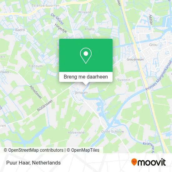 Puur Haar kaart