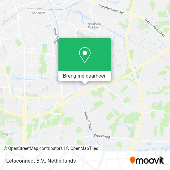 Letsconnect B.V. kaart