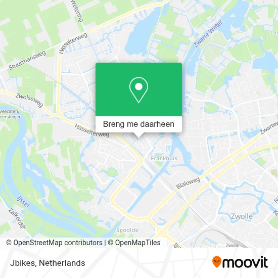 Jbikes kaart