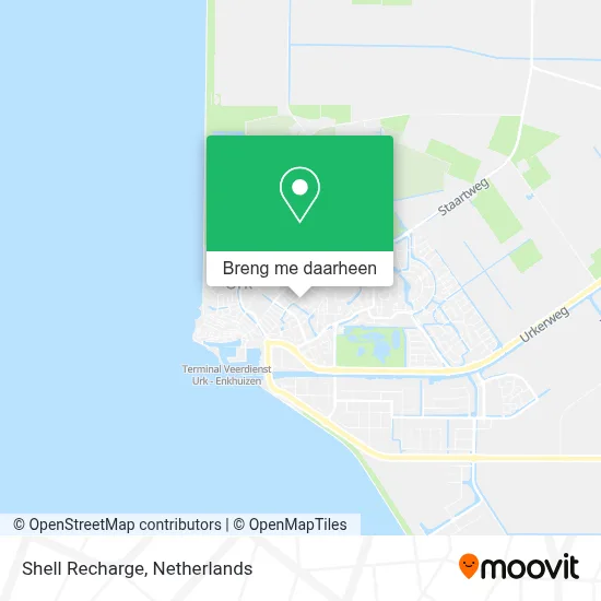Shell Recharge kaart
