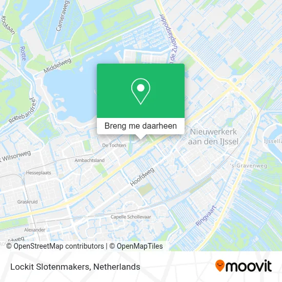 Lockit Slotenmakers kaart
