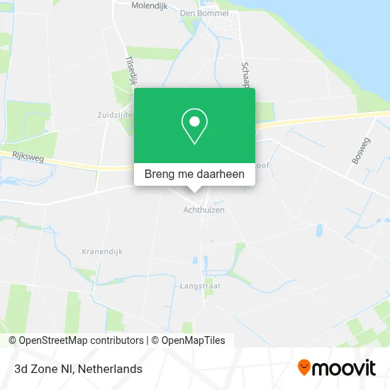 3d Zone Nl kaart