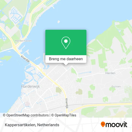 Kappersartikelen kaart