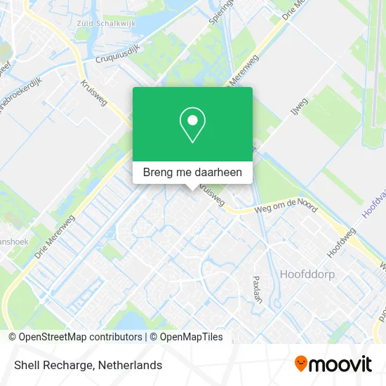 Shell Recharge kaart