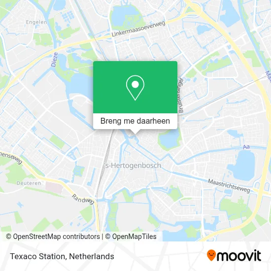 Texaco Station kaart