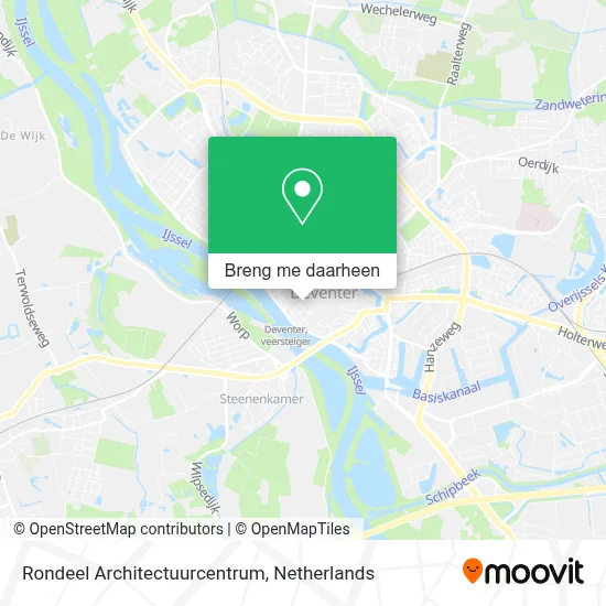 Rondeel Architectuurcentrum kaart