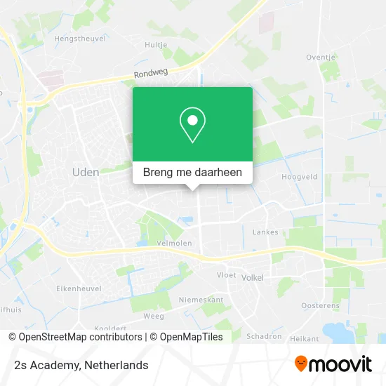 2s Academy kaart
