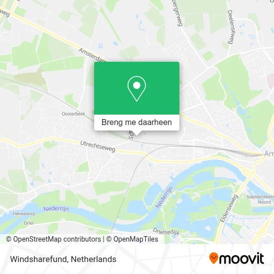 Windsharefund kaart