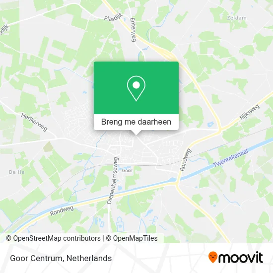 Goor Centrum kaart