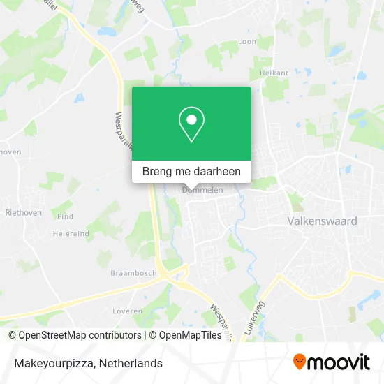 Makeyourpizza kaart