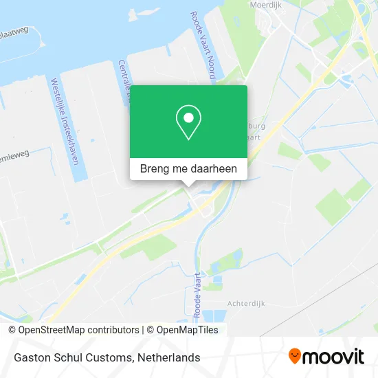 Gaston Schul Customs kaart