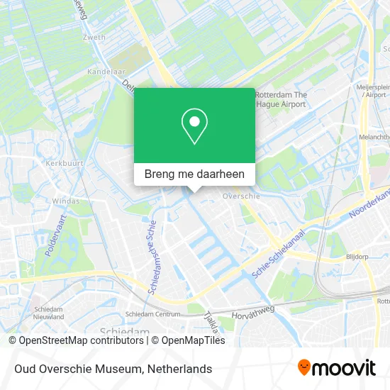 Oud Overschie Museum kaart