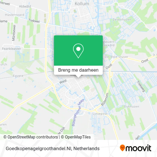 Goedkopenagelgroothandel.Nl kaart