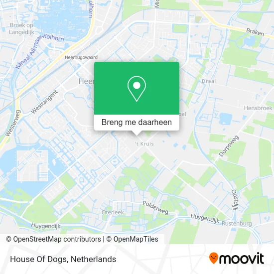 House Of Dogs kaart