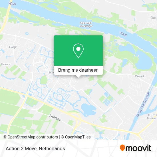 Action 2 Move kaart